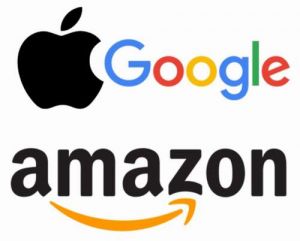 amazon apple google